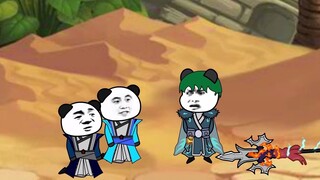"The Daily Life of the God King 148" Xiao Hei Hei was caught by the Pegasus Gang and chained