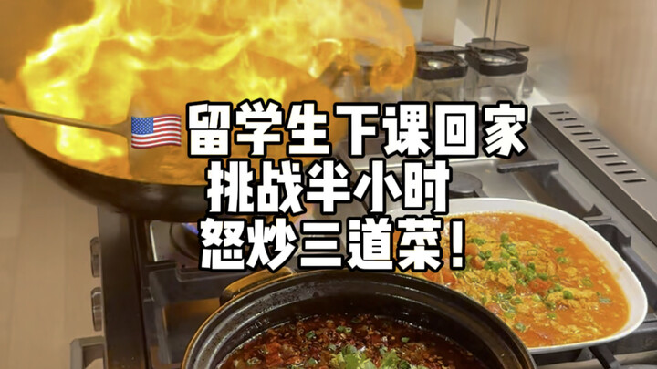 Who understands the value of cooking three delicious dishes in half an hour at home!