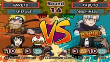 NARUTO VS KABUTO GAMEPLAY ™ Battle Games Naruto Shippuden Ultimate Ninja 5 PlayStation2