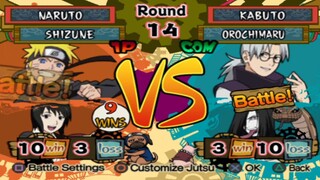 NARUTO VS KABUTO GAMEPLAY ™ Battle Games Naruto Shippuden Ultimate Ninja 5 PlayStation2