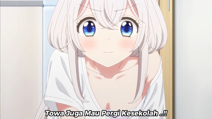 One Room, Hiatari Futsuu, Tenshi Tsuki Episode 2 .. - Towa Si Waifu Rambut ...