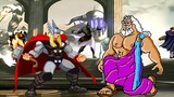 MUGEN: Thor vs Zeus