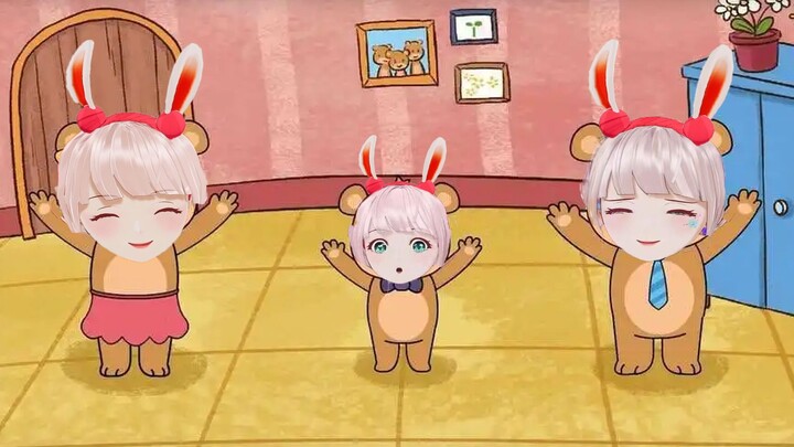 Lucha «Tiga Beruang Kecil» «Tiga GO Kecil» [Tarian Ulang Lucha]