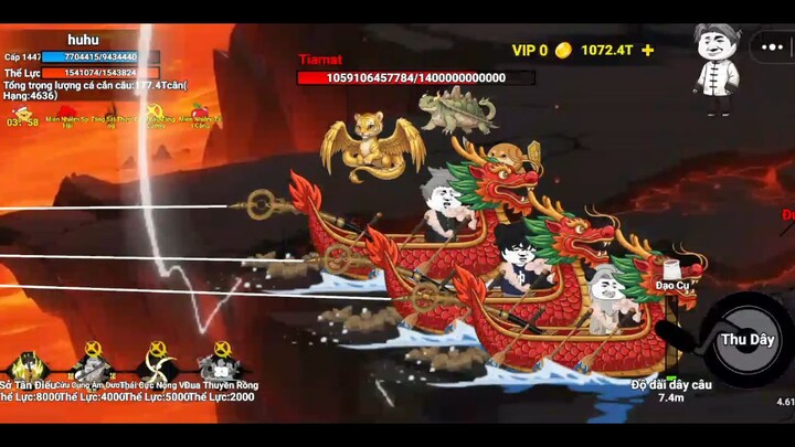 #BuildaGame #钓魂 #46128584 combo câu tiamat