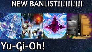 NEW **EMERGENCY** BANLIST NOVEMBER 2022 YU-GI-OH!