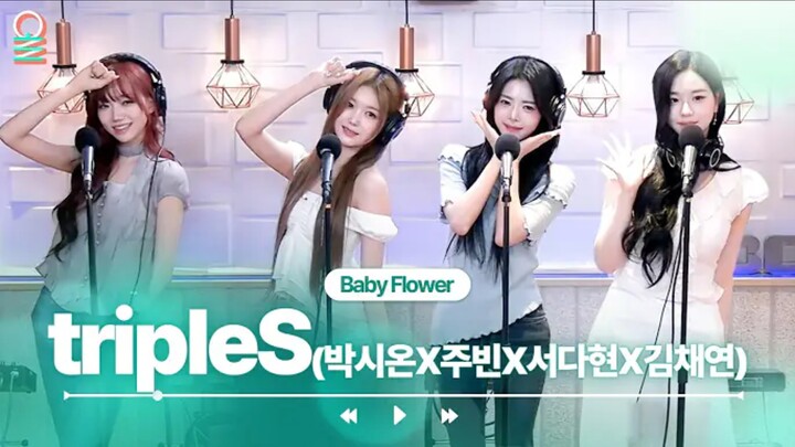 Video live radio tripleS untuk “Baby Flower” telah dirilis!