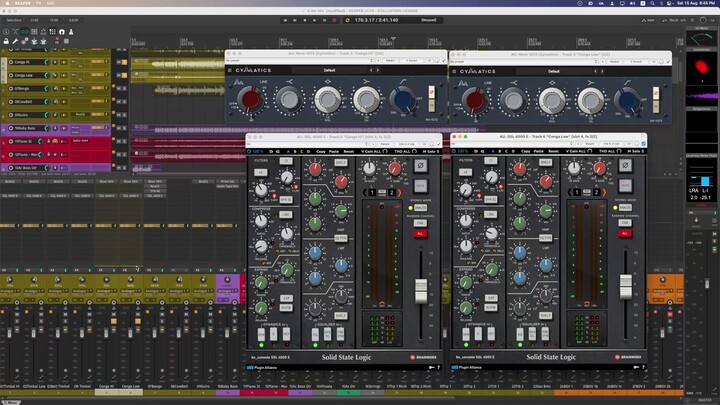 Mixing Congas