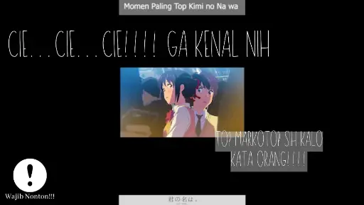 Kimi no Na wa_Momen Paling Top Kimi no Na wa!!!!