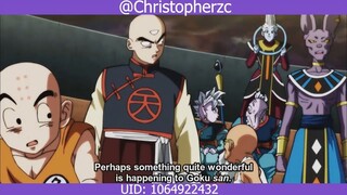 Mọi người hoang mang khi goku đạt trạng thái vô cực  episode 110 english #anime #schooltime