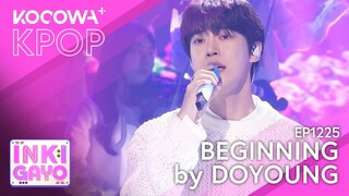 DOYOUNG - Beginning | SBS Inkigayo EP1225 | KOCOWA+