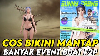 COSTUM BIKINI DI NC MANTAP SANGAT , BANYAK EVENT MENARIK UNTUK F2P - NIGHT CROWS NFT/P2E