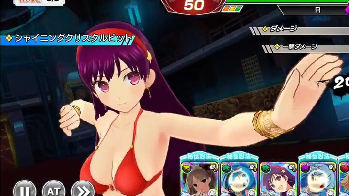 Màn trình diễn bí truyền nhẫn pháp của nhân vật hợp tác Athena Asamiya từ “Senran Kagura Ninja Maste