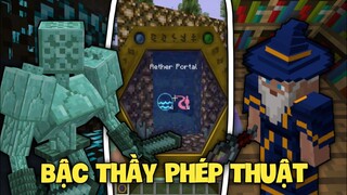 🔥ADDON/MOD BẬC THẦY PHÉP THUẬT CỰC HAY CHO MINECRAFT PE 1.19 CÓ CÔNG TRÌNH, GẬY PHÉP, GIÁP...