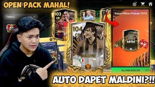 OPEN PACK TOTS,HOKI BANGET! - DI GACHAIN PACK TERMAHAL SAMA @GASTVID AUTO MALDINI?! - FC MOBILE 24