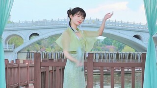 【Tiểu Thanh】Cô gái sườn xám Giang Nam｜Sứ xanh trắng｜Bản cover khiêu vũ｜💗HB gửi Tiểu Đan