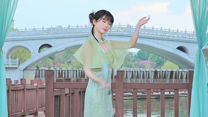 【Xiao Qing】Jiangnan Cheongsam Girl｜Blue and White Porcelain｜Dance Cover｜💗HB to Xiao Dan