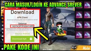 CARA MASUK ADVANCE SREVER FREE FIRE TERBARU APRIL 2021 | KODE AKTIVASI ADVANCE SREVER FREE FIRE