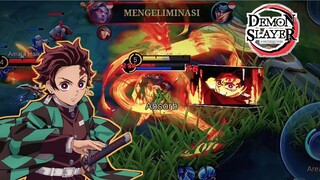 Skin Alucard - Kamado Tanjiro, EFEK SKILL NYA KEREN BANGETT COYY🔥 - Mobile Legends