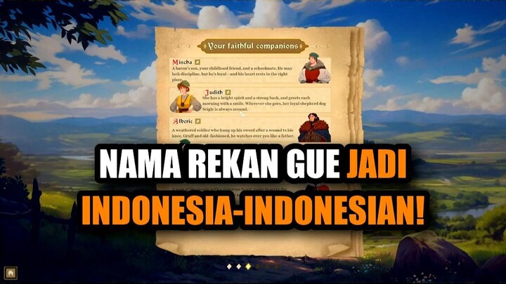 🔥 NAMA REKAN GUE DIUBAH JADI INDONESIA-INDONESIAN, KOCOK BANGET!