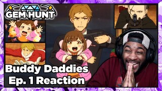 Buddy Daddies Episode 1 Reaction | WORDS CAN'T DESCRIBE HOW MUCH I LOVE THIS ANIME!!!