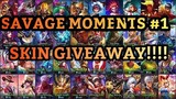 MOBILE LEGENDS SAVAGE MOMENTS #1