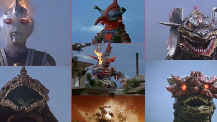 [Video yang dibuka ritsletingnya] Koleksi ledakan model monster di Ultraman