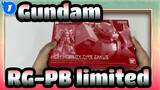 Gundam|[Unboxing]Gundam Creator live-action version!RG-PB limited_1