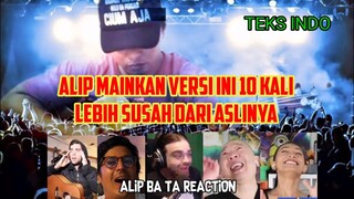 LAGI-LAGI ALIP MENGHANCURKAN HIDUPKU ‼️ || ALIP BA TA REACTION TEKS INDONESIA