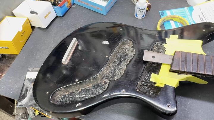 ABANDONED GUITAR RESTORATION – Bringing it Back to Life