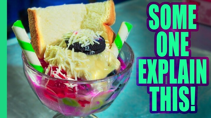 STRANGE Desserts and Exotic Fruits in Jakarta, Indonesia! What is going on here??