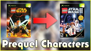 How to Get PREQUEL TRILOGY CHARACTERS in LEGO Star Wars II | "Use Old Save" Extra