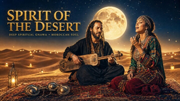 Spirit of the Desert 🌙 | Deep Spiritual Gnawa Music | Moroccan Soul 2026