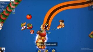 Rắn Săn Mồi #077 Magic Slither Snake BIGGEST SNAKE Epic Worms Zone_ 7