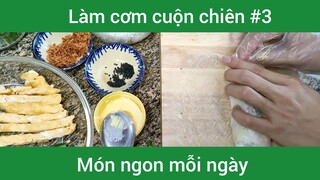 Làm cơm cuộn chiên p3