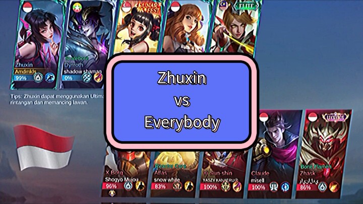 Zhuxin Vs Everybody