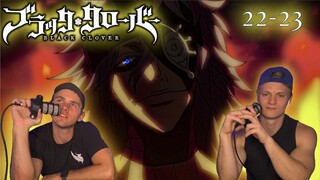 BLACK CLOVER REACTION EP. 22-23: THE CRIMSON LION KING