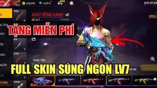 Tặng Acc Free Fire Full Skin LV7 Siêu Vip Cho Các Bạn