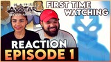 Why Didn't We Watch This Before? - Avatar The Last Airbender Episode 1 Reaction