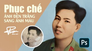 Hướng dẫn phục chế ảnh cũ bằng photoshop  | PHOTOSHOP | BONART