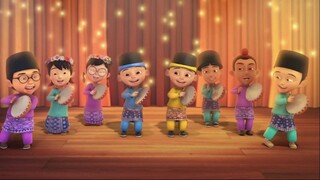 Upin and Ipin -- Season 11 Episode 01 | The Sound of Kompang - Kompang Dipalu