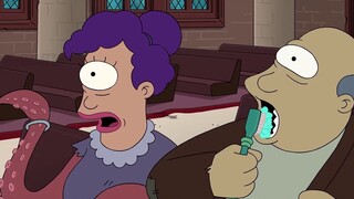 Futurama, an endless loop of only 10 seconds, a super-brained robot that can predict crimes