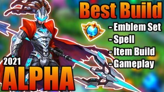 Alpha Best Build 2021 | Top 1 Global Alpha Build | Alpha - Mobile Legends