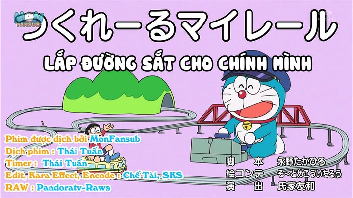 Doraemon Lắp đường sắt cho chính mình Và Kim cương xui xẻo