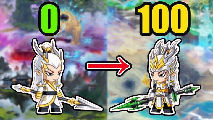 200,000 Vouchers Budget! Challenge: Build 1 Million Power from Scratch to Brutally Clear the Game [D