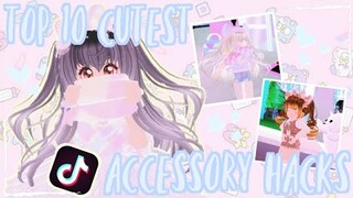 ✿ Top 10 Cutest accessory hacks from Tiktok ✿ | Royale High