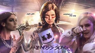 Dua Lipa, Marshmello, Anne-Marie - Friends's Song (Mashup) [MV] (From Alita: Battle Angel)