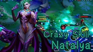 ROV - Crazy Skill Natalya นาตาย่าสกิลสุดปัง อันติแบบตะโกน - Gameplay