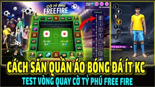 Cách Săn Quần Áo Bóng Đá Free Fire Ít KC Trong Sự Kiện Cờ Tỷ Phú Free Fire || Free Fire