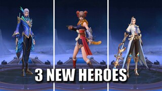 3 New Heroes Coming in the Original Server 🟢 MLBB