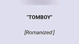 G-(Idle)  "TOMBOY" Lyrics Video
